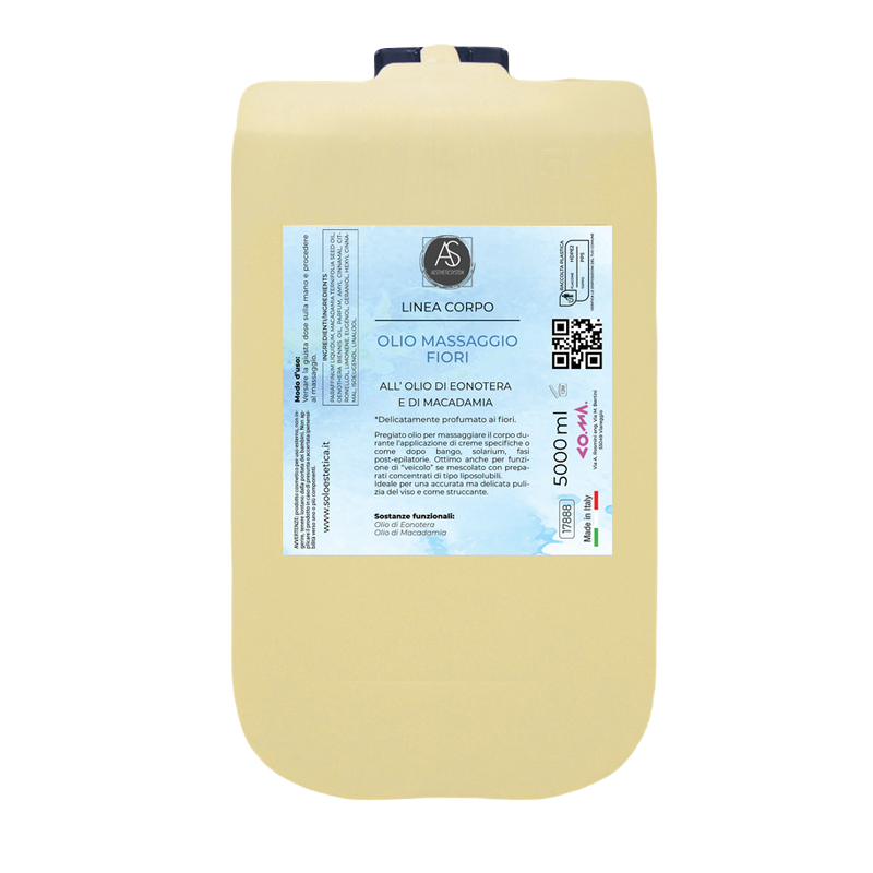 Olio da Massaggio ai Fiori Timi Beauty 5000 ml