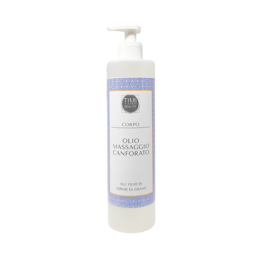 Olio da Massaggio Canforato Timi Beauty 500 ml