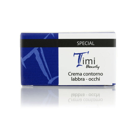 Crema Contorno Occhi Labbra Iperico e Germe di Grano Timi Beauty 50 ml.