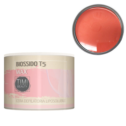 Cera epilazione liposolubile Biossido T5 Wax vaso 400 ml