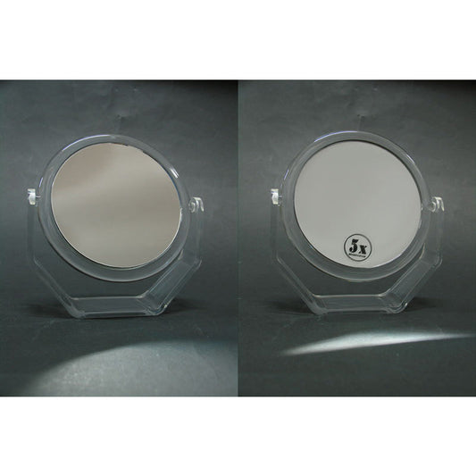 Specchio Doppia Lente 5 ingr. diam. 15 cm Trasparente Pomelo Sinelco