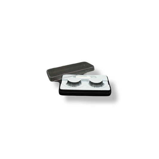 Ciglia vera frangia DD2 black con colla Giussani
