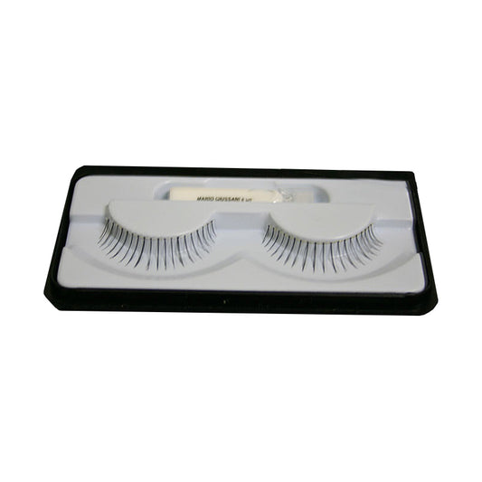 Ciglia vera frangia UT 24 black con colla Giussani