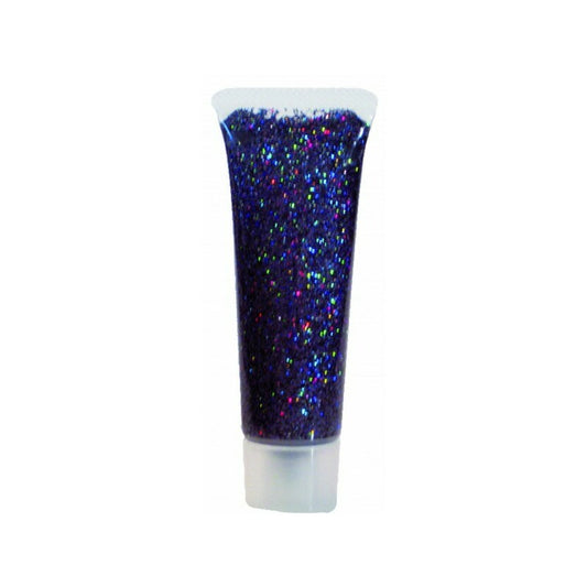 Gel Glitzer Nero Argento Schwarz Juwel Eulenspiegel 18 ml