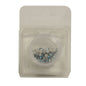 Glitzer Steine Pietrine Aquamarine 2,5 gr ca. 100 pz