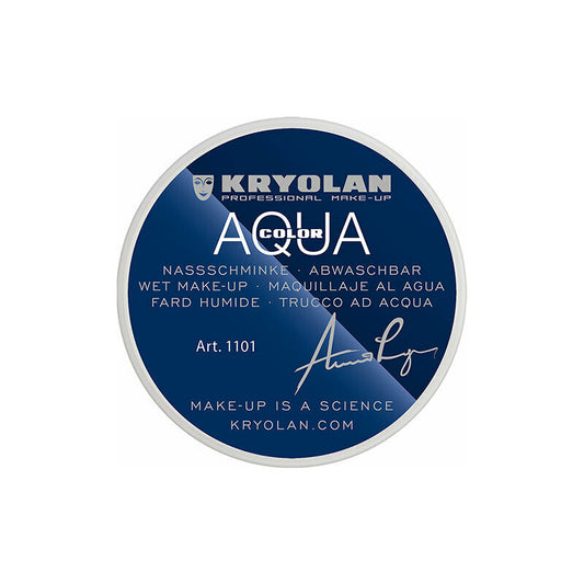 AQUA COLOR MAT Bianco 070 Kryolan 8 ml
