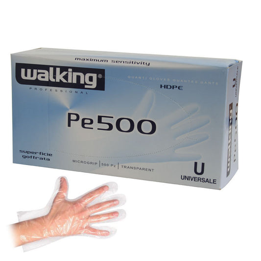 Guanti Polietilene Walking PE500 500 pz