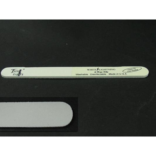 Timi Nails lima 4 facce White Lightning #100/#180 #240/#400 grit