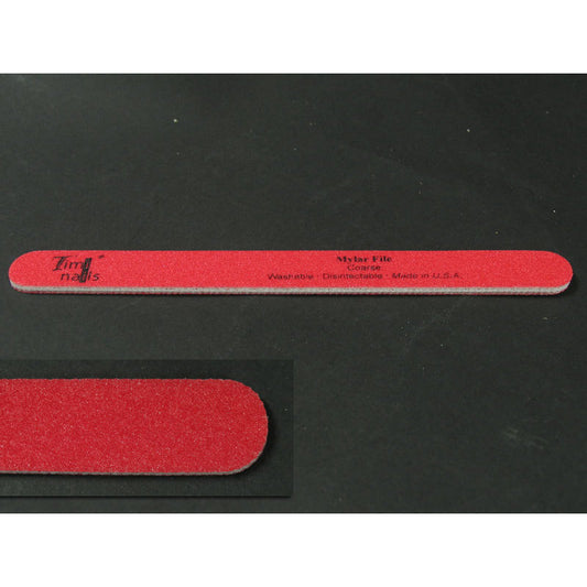 Timi Nails lima dritta Mylar dura rossa #100 grit