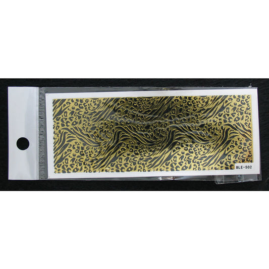 3D Nail Sticker striscia cod. BLE-502