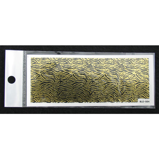 3D Nail Sticker striscia cod. BLE-504