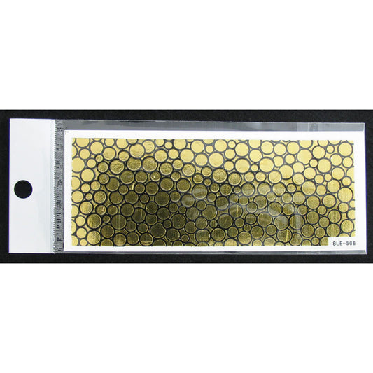 3D Nail Sticker striscia cod. BLE-506