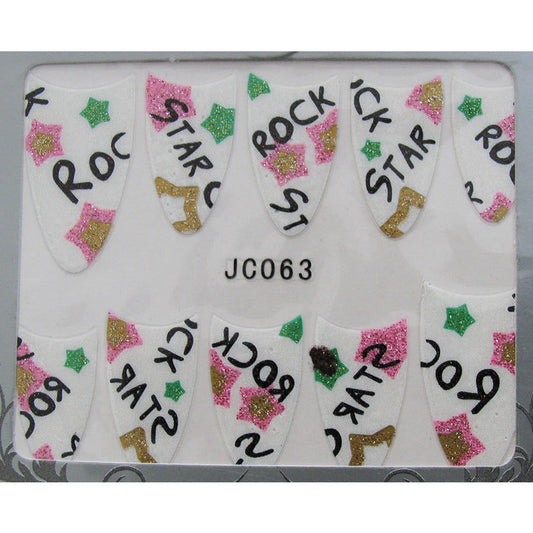 Decori 2D rock star JC063