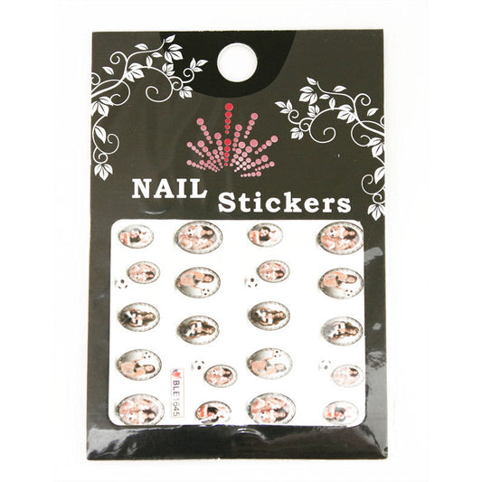 Nail Stickers Mondiali Calcio BLE1645