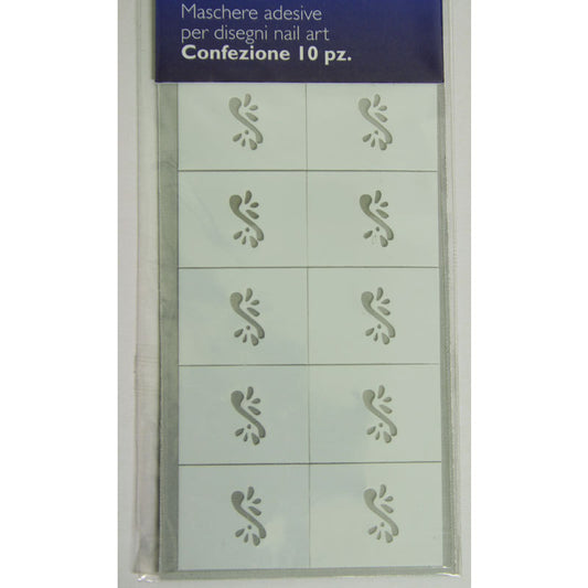 Stencil per Nail Art nr 03 Timi Nails