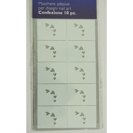 Stencil per Nail Art nr 07