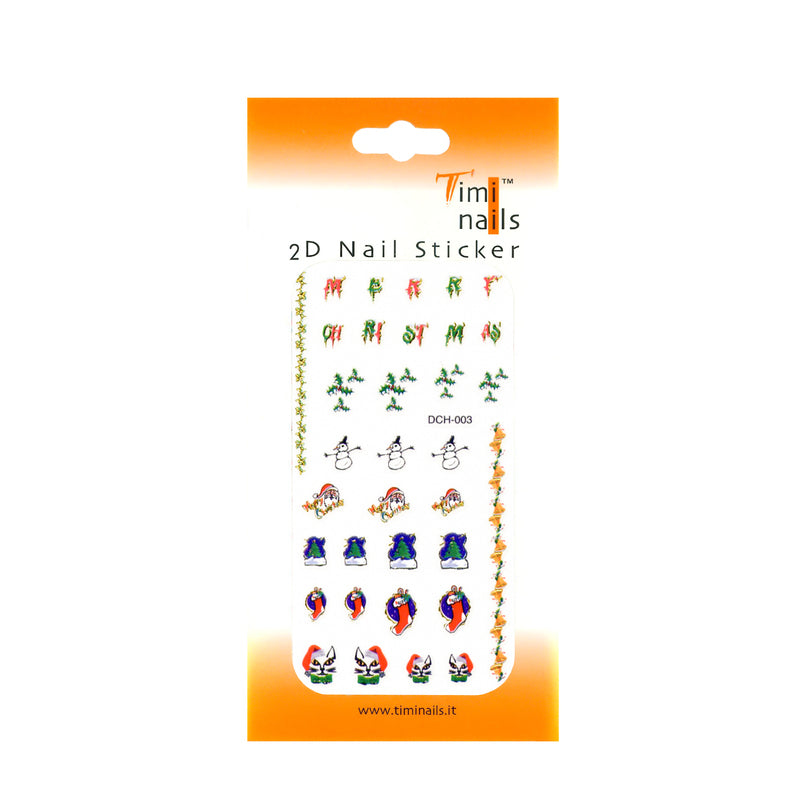 Decori 2D Natale Timi Nails cod. DCH-003
