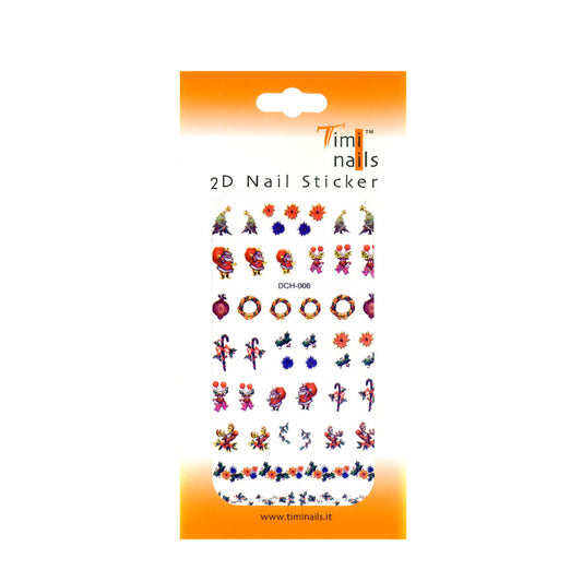 Decori 2D Natale Timi Nails cod. DCH-006