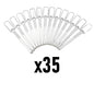 Palette per espositore in plexiglass 35 pz.