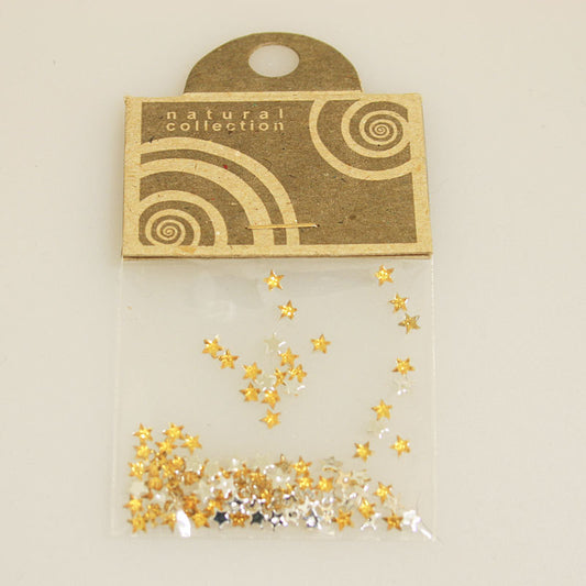 Brillantino stella oro Natural Collection bustina