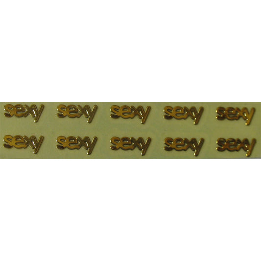 Decoro Nail Art Sexy colore oro LP