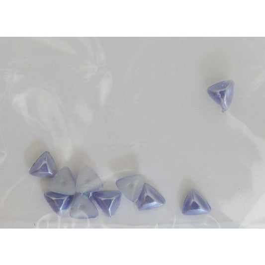 Decoro per unghie triangoli bombati lilla