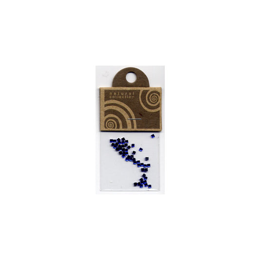 Brillantino quadrato blu Natural Collection bustina