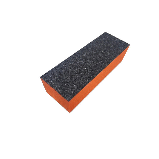 Blocchetto levigatore 3 facce/3grane nero anima arancio