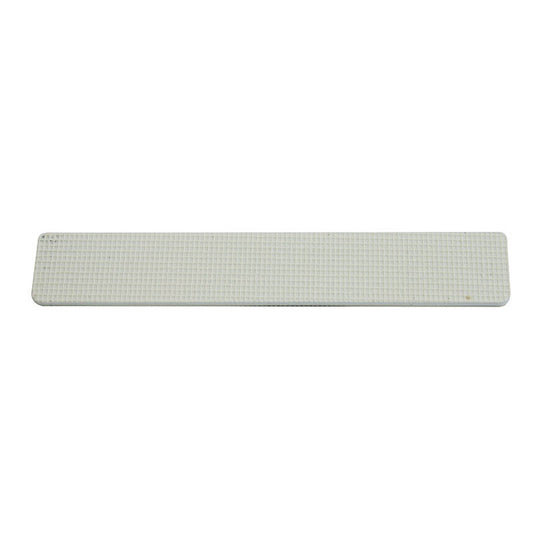 Lima jumbo antipolvere rettangolare bianca #100-#180