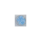 Decori unghie mini fiori a rilievo bombati azzurri LP