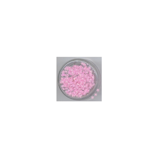 Decori unghie fiori a rilievo bombati rosa LP
