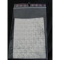 Sfoglia decoro per nail art argentata cod. QS_3010