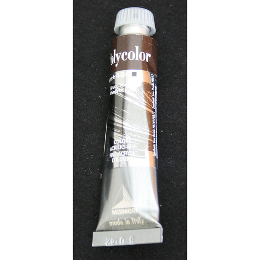 Colore micropittura Polycolor n. 484 Bruno 20 ml