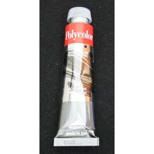 Colore micropittura Polycolor n. 280 Rosso Vermiglio 20 ml