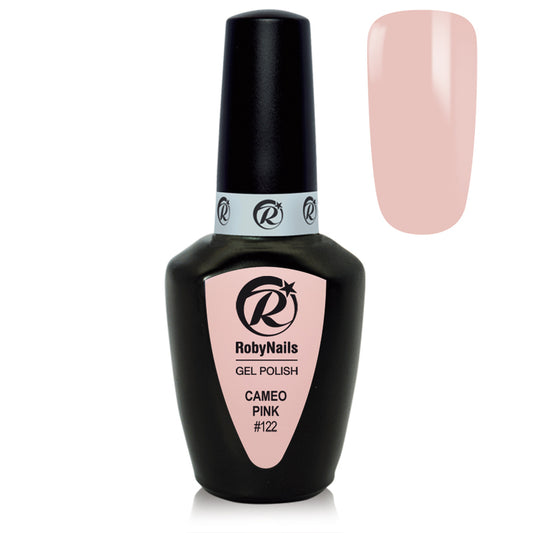 Gel Polish 122 Cameo Pink Roby Nails 8 ml