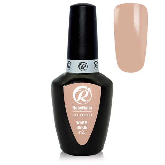 Gel Polish 123 Warm Beige Roby Nails 8 ml