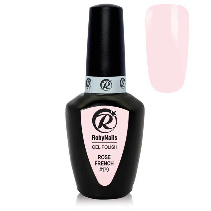 Gel Polish 179 Rose French RobyNails 8 ml