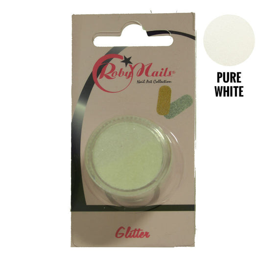 Polvere di Glitter Pure White