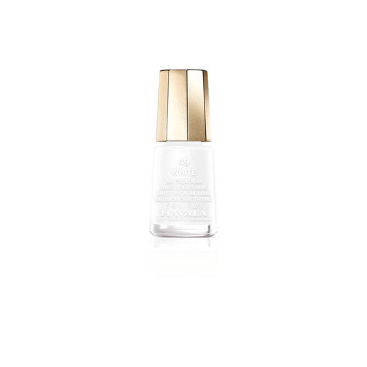Smalto per Unghie 49 White Minicolor Mavala 5 ml