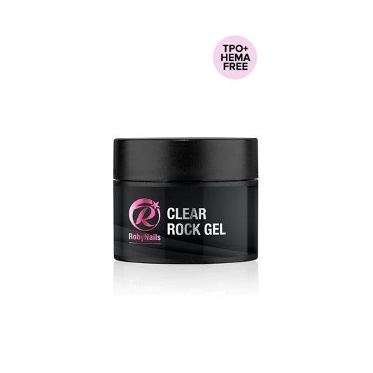 Clear Rock Gel Roby Nails 14 ml NEW