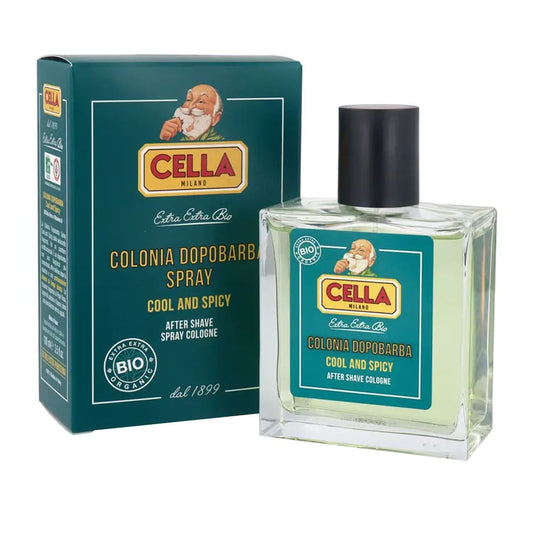 Colonia Dopobarba Spray Bio Cool and Spicy Cella 100 ml