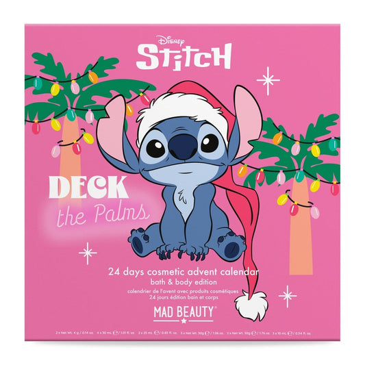 Calendario Avvento Stitch Disney 24giorni prodotti cosmetici bagno corpo
