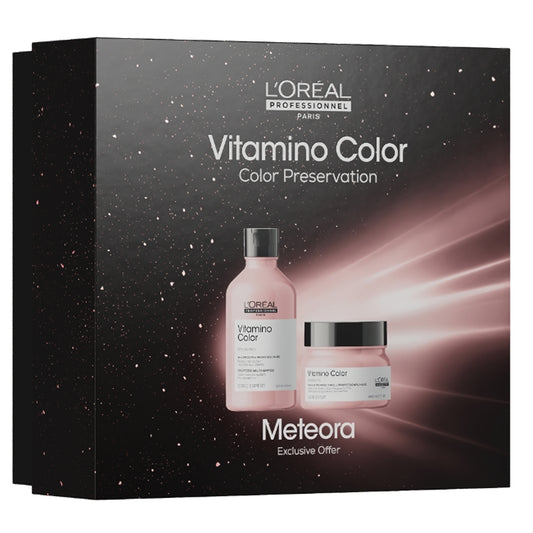 Cofanetto Meteora Shampoo Mask 250 ml Vitamino Col Serie Expert L'Oreal
