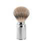 Pennello da Barba in Tasso Manico Zigrinato Cromato Muhle 091 M 89