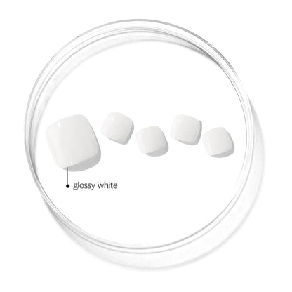 Smalto gel adesivo 60 % prepolimerazzito Piedi OHORA Bianco Basic n. 03