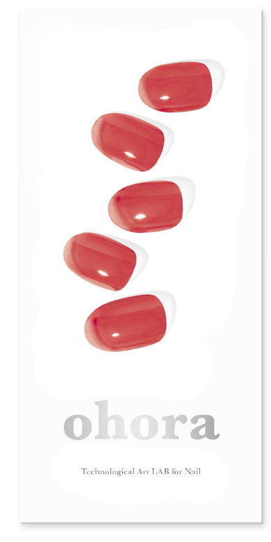 Smalto gel adesivo 60 % prepolimerazzito OHORA Rosso N Tint Brick