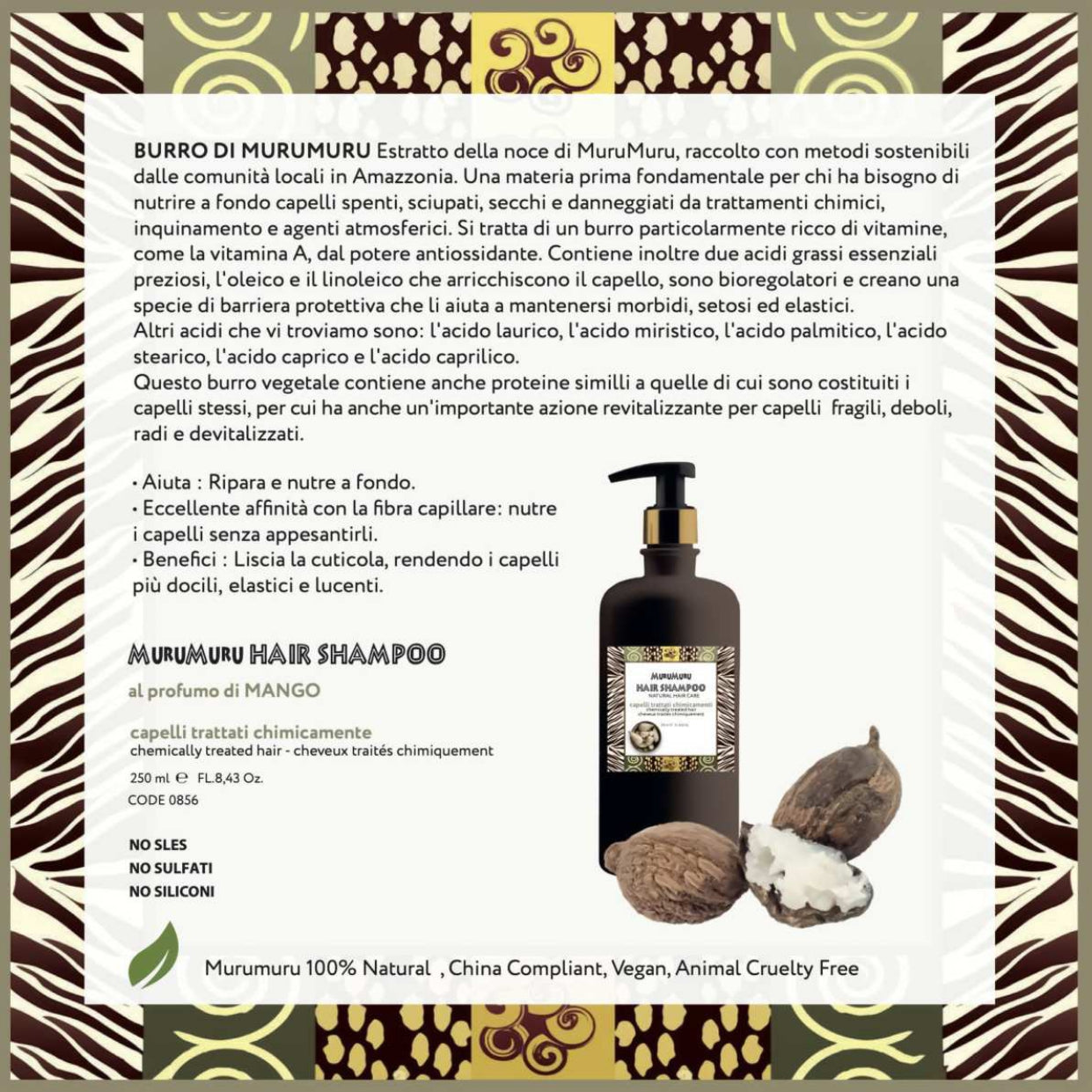 Linea Amazonica 12 shampoo + Espositore in OMAGGIO