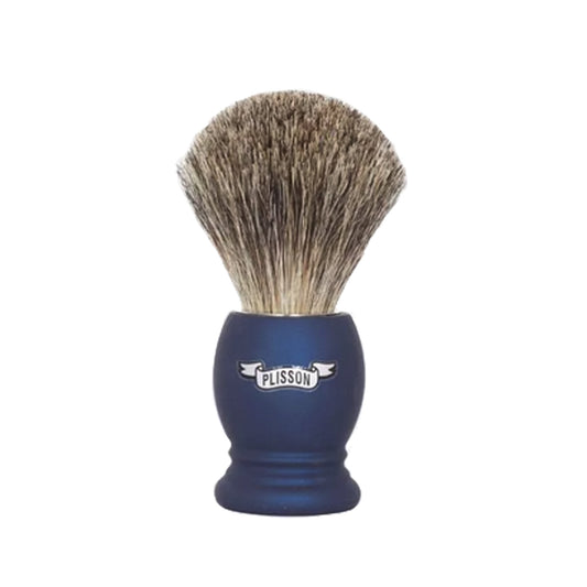 Le Soin Pennello da Barba Manico Blu Notte Setola Tasso Plisson