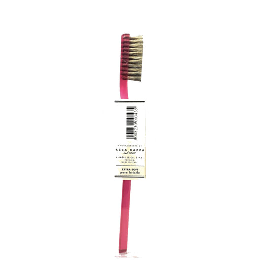 Spazzolino Denti Puro Tasso Morbidissimo J571 Rosa Trasparente Acca Kapa