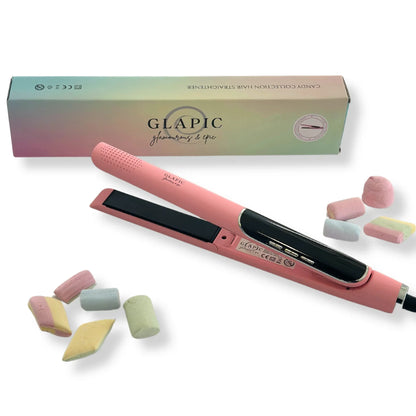 Piastra Capelli Classic 25 mm Bubblegum Pink Candy Collection Glapic